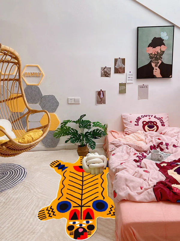 MokoMoko Abstract Animal Hide Area Rug Mat