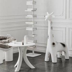 Taburete otomano con forma de jirafa danesa