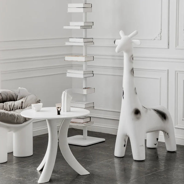 Taburete otomano con forma de jirafa danesa