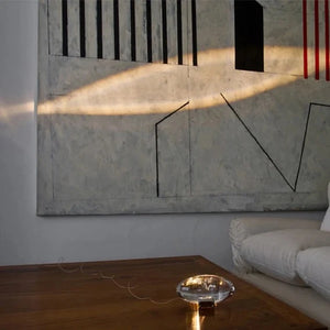 Mini lampe de table en cristal Sunset Sky