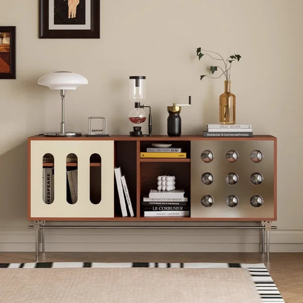 Bauhaus Arc Sideboard MCM Statement Cabinet