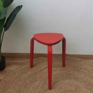 Epeius Home Wooden Triangle Stool