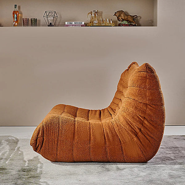 Teddy Velvet Foam Two-Seater Sofa