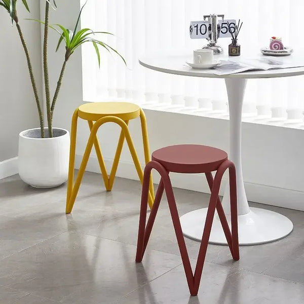 ABS Arch Round Stools