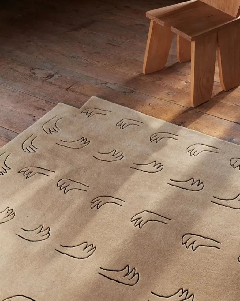 French Retro Pattern Carpet Rug