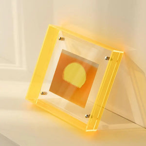 Colored Acrylic Photo Frame