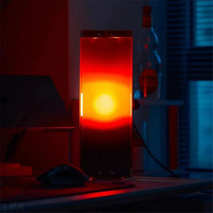 Triangle DIY Style Acrylic Panel Sunset Table Lamp