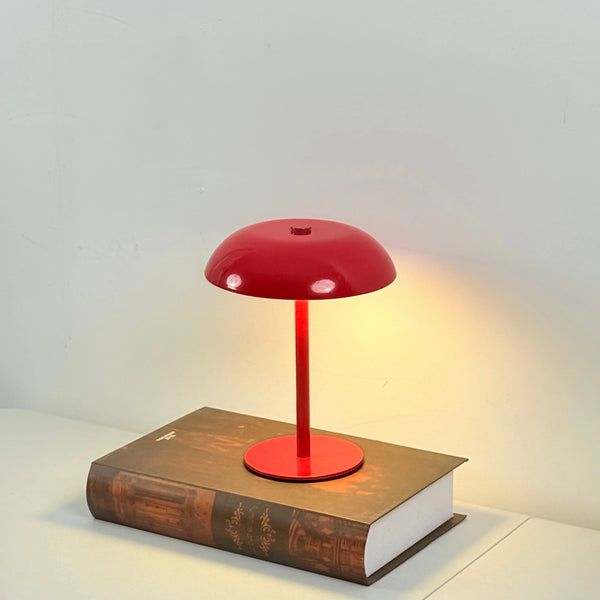 Nordichome Industrial Cordless Metal Dome Table Lamp