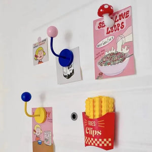 Magnetic Metal Retro Ball Wall Hook