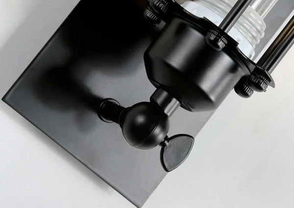 Retro Industrial Lantern Wall Lamp
