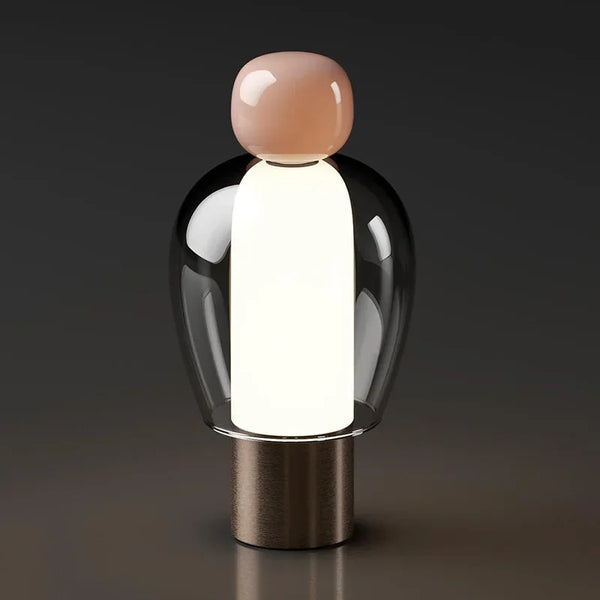 Mono Design Cordless Glass Shell Table Lamp