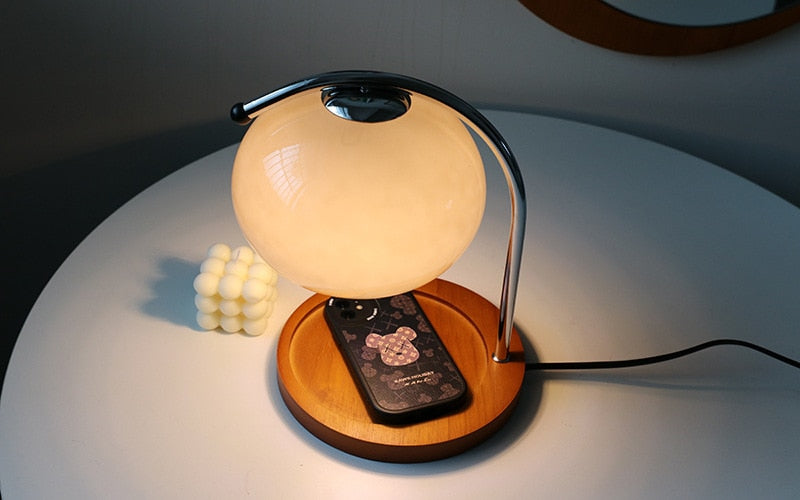 Retro Glass Dimmable Candle Warmer Lamp