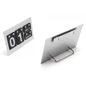 Vintage Metal Desktop Calendar