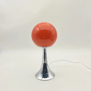 Colored Glass Ball Retro Table Lamp