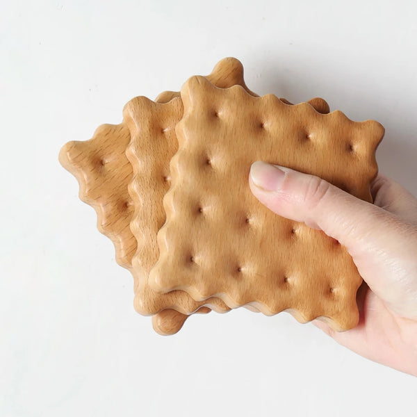 Wooden Cookie Coaster