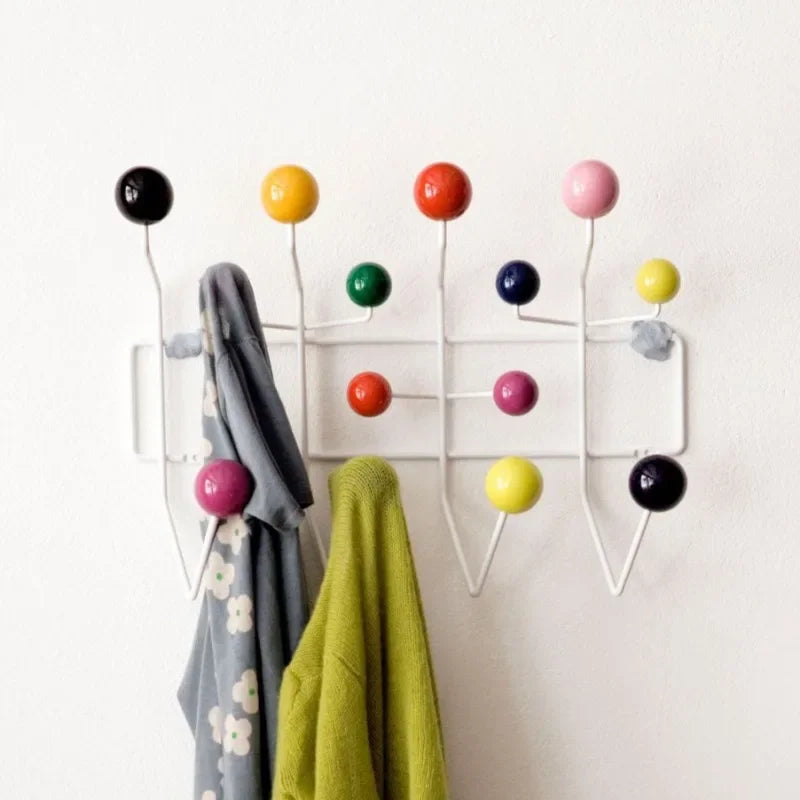 Wall Retro Ball Hanger Rack