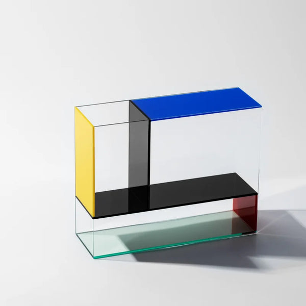 Color Block Acrylic Vase