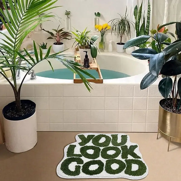 MokoMoko "You Look Good" Hand-Crafted Mat