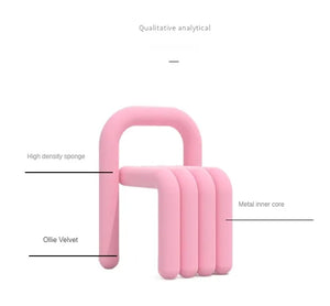 Nordic Design Fabric Pipe Couch Chair