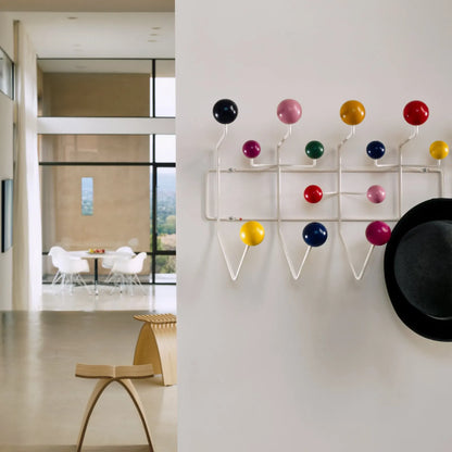 Wall Retro Ball Hanger Rack