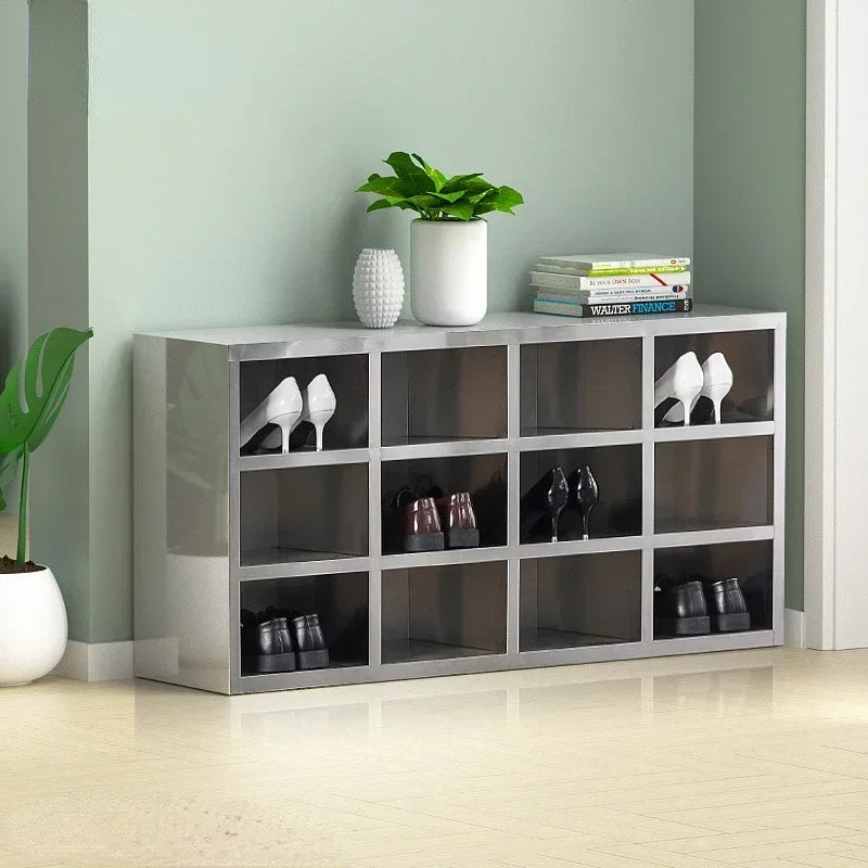 Studio Lima Industrial Stainless Steel Multi-Purpose Cabinet