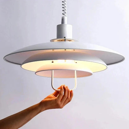 Denmark Design Layered Telescopic Pendant Ceiling Light