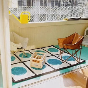 Dot Minimalistic Pattern Area Carpet Rug