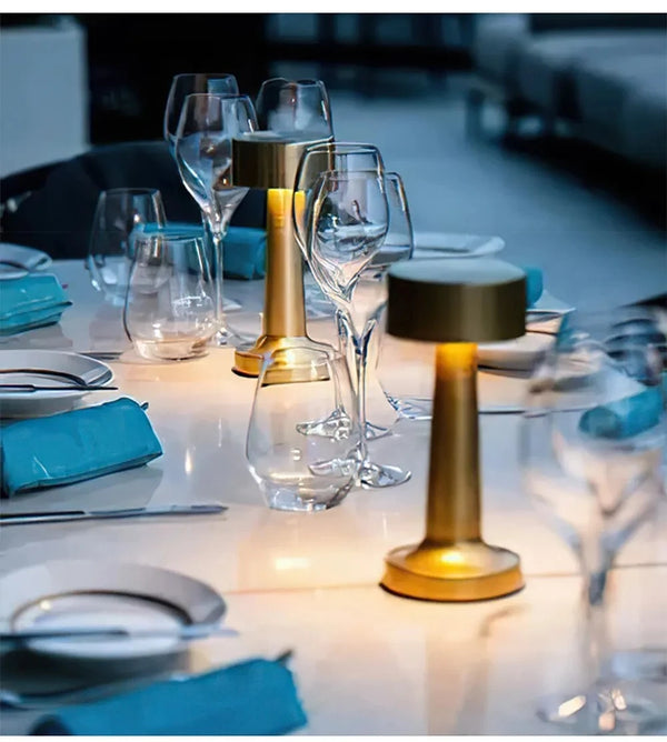 Nordichome Vintage Bar Cordless LED Dimmable Table Lamp