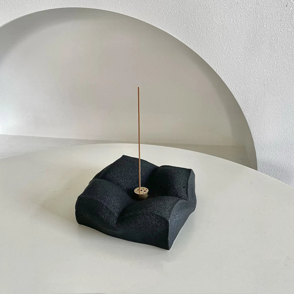 Ceramic Cushion Pillow Incense Holder