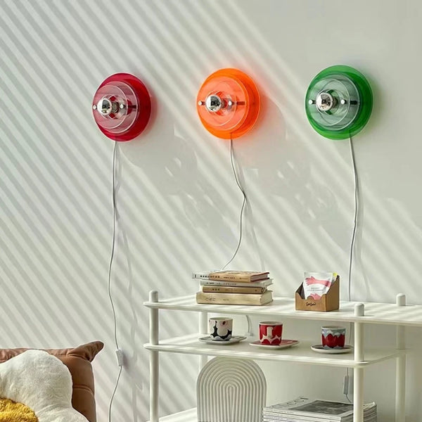 Applique Bauhaus UFO Acrylique Ambience Sunset