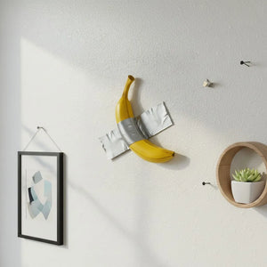 Duck Taped Banana Wall Decor