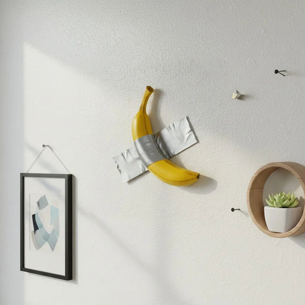 Duck Taped Banana Wall Decor