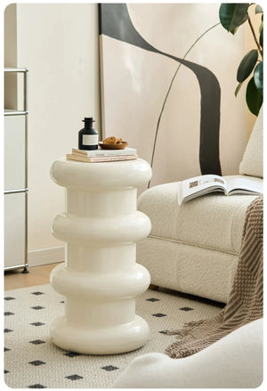 Nordic Macaron ABS Stool Side Table