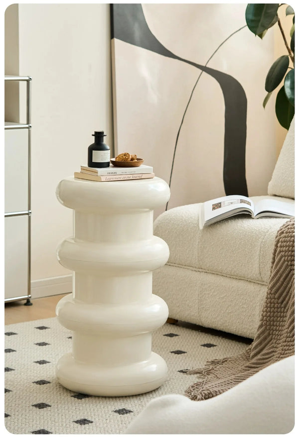 Nordic Macaron ABS Stool Side Table