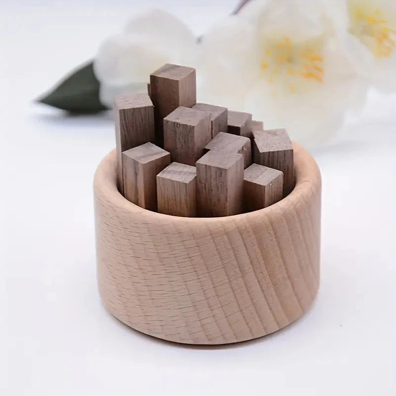 Geometry Cube Mini Wooden Diffuser