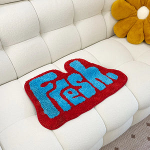 "Fresh" Hand-Crafted Rug