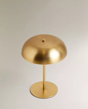 Nordichome Industrial Cordless Metal Dome Table Lamp