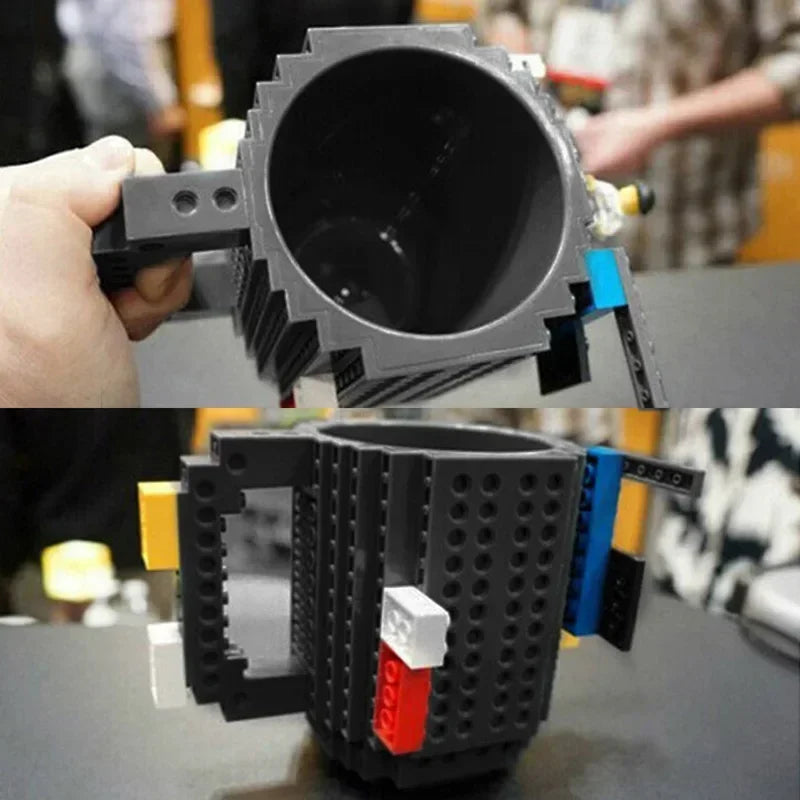 "Build Your Own"  Brick Coffee Mug Cup