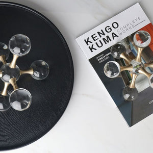 Crystal Hand-Crafted Ball Geometric Sculpture