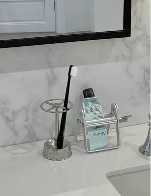 Stainless Steel Vintage Toothpaste Holder