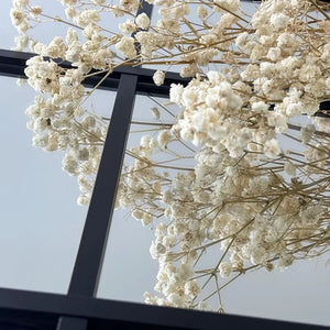 Windowpane Black Wall Mirror