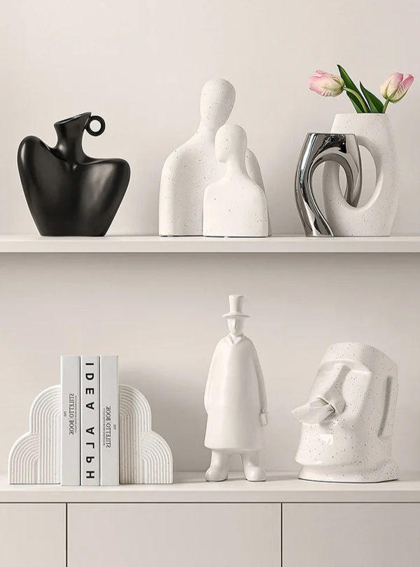 Atelier Oro Ceramic Cloud Bookends Ceramic Stand