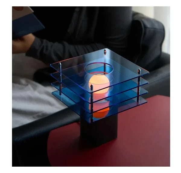 de homê Layered Acrylic Table Lamp
