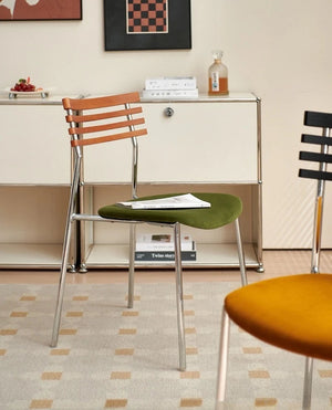 Mingdian Wood Backrest MCM Dining Chair