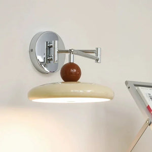 Nordic Retro Ball Top Folding Wall Plug & Fixture Lamp