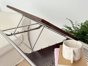 Studio Lima Mid-Century Solid Wood Laptop Table