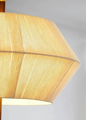 Yū Tokyo Japanese Hemp Rope Rattan Ceiling Pendant Light