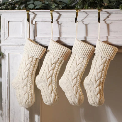 Large Christmas Hand Knitted Gift Socks