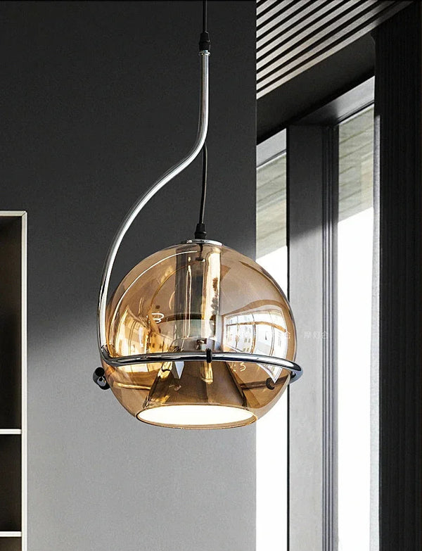 Denmark Studio Rotatable Glass Ball Pendant Lamp