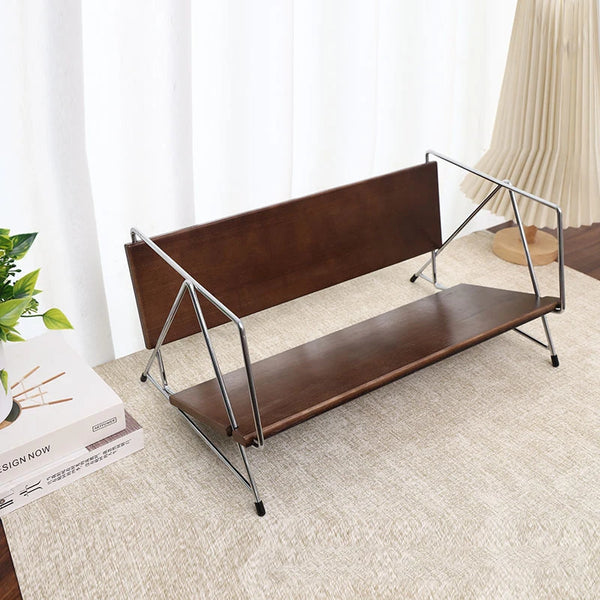 MCM Desktop Wooden Book Shelf
